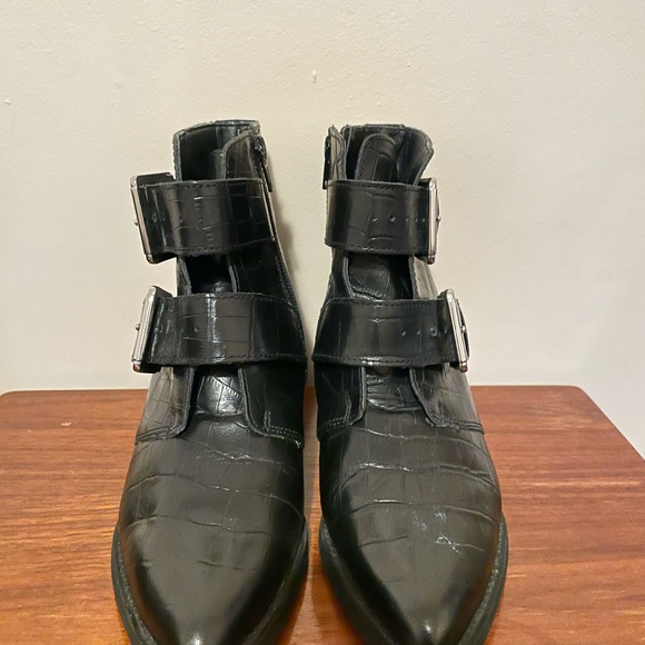 Buckle heeled boots Kurt Geiger London Denny Boots - Picture 4 of 9